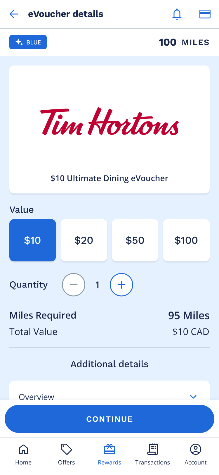 Optimized product detail page design